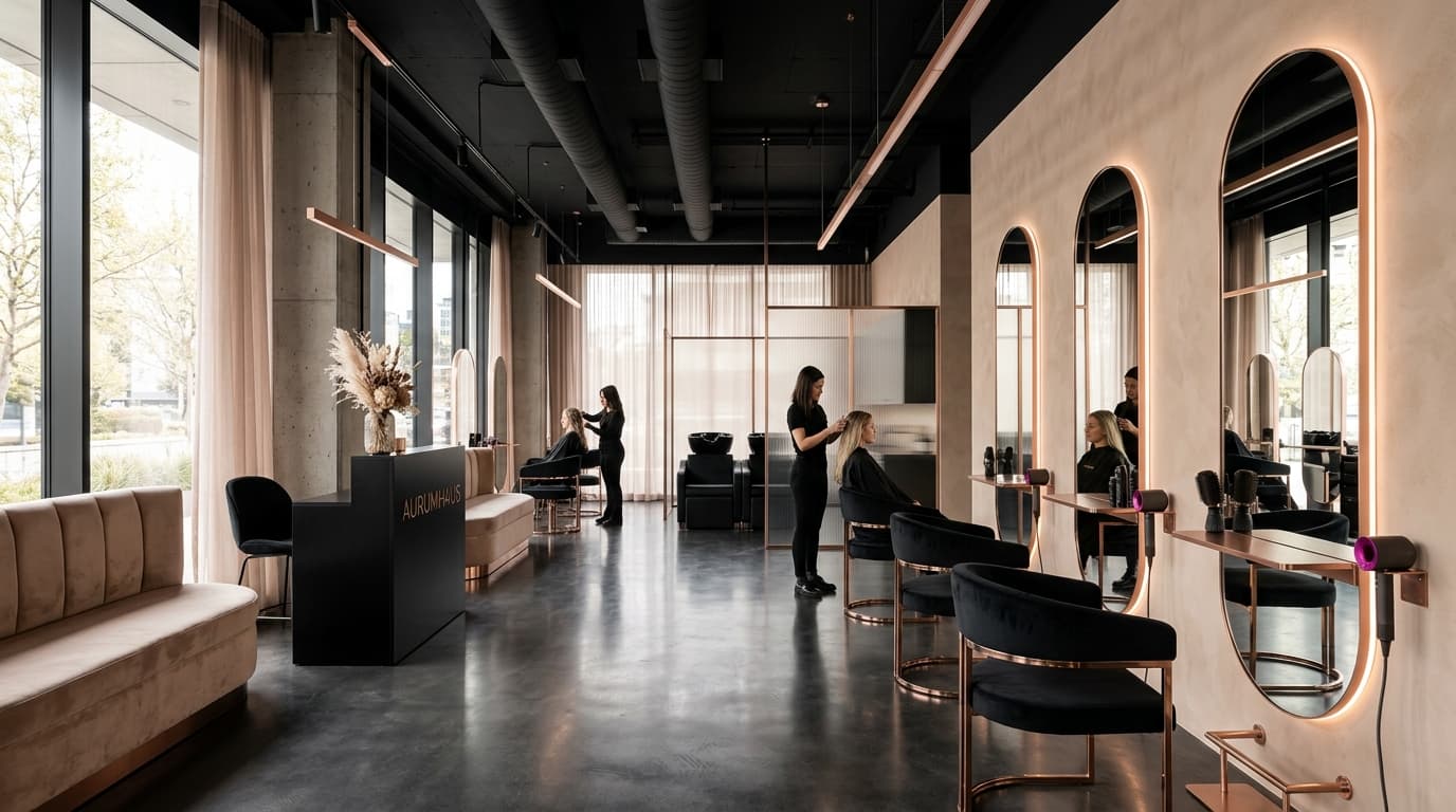 Interior do salão
